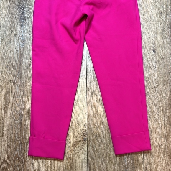 Femme d’armes Pink Tapered Cuffed Trousers Size 2 - Picture 6 of 8